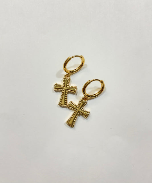 Mini Cross Hoops